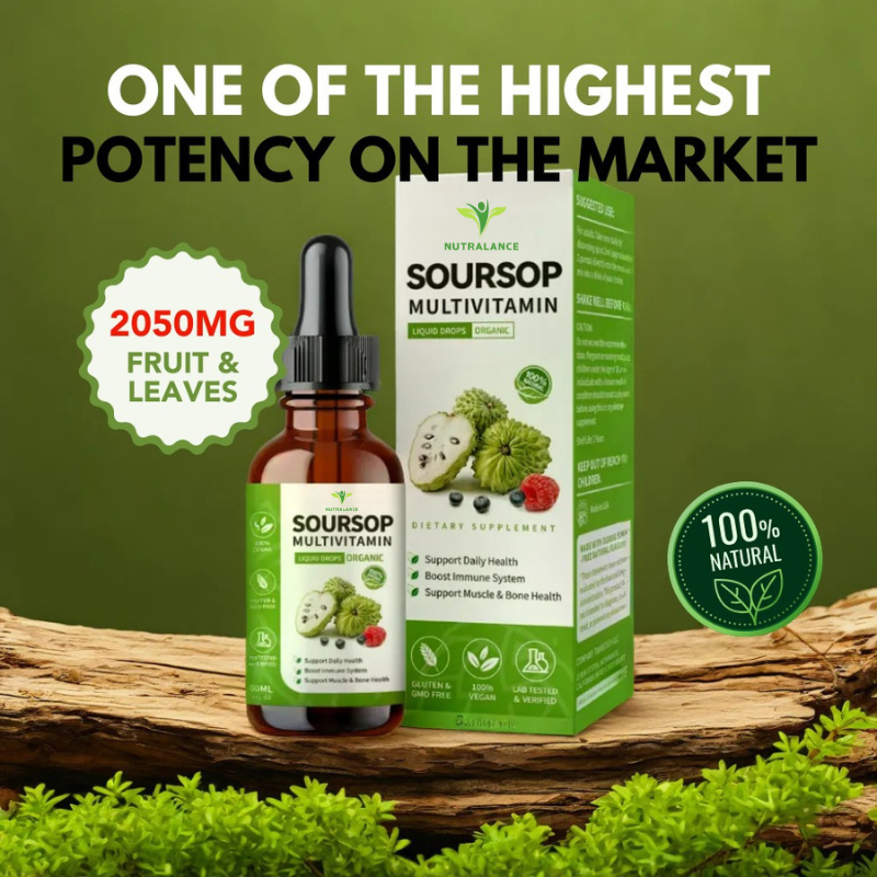 100% Pure Organic Soursop Drop Extract